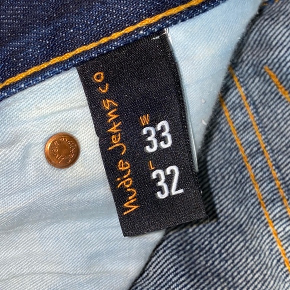 Blue Denim Pants W33 - Nudie Jeans Co - Picture 7 of 10